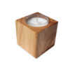 Kerzenhalter Holz Cube